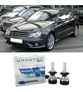 Mercedes CLK C209 Led Xenon Kısa Far Ampulü H7 Access Yeni Seri Beyaz