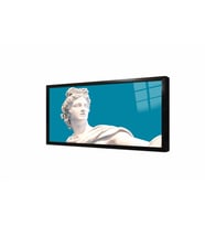 Tablosan Antik Yunan Heykeli Çerçeveli Cam Tablo