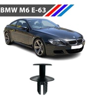 Bmw E63 M6 Davlumbaz Klipsi 25 Adetli Paket
