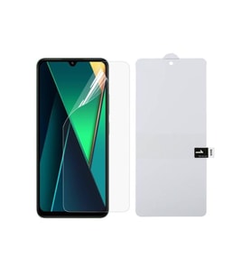 Xiaomi Redmi 14C Uyumlu Kılıf Dostu Cam Ekran Koruyucu (Şeffaf)