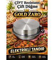 GOLD ZARO 55 Cm Elektrikli Tandır