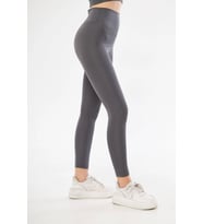 Lesa Wear Yüksek Bel Likralı Toparlayıcı Tayt (Antrasit)
