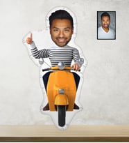 Sevimli Motorcu Bebek Yastık-88