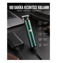 Mey İthalat® Tıraş Makinesi Saç Sakal Ense Çizim Ayarlanabilir Başlık Yeni Nesil