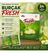 24’Lü Elma Aromalı Toz İçecek 10 Gr C Vitaminli Soğuk İçecek Tozu
