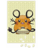 Pokemon Go Pikachu Dedenne Puzzle 240 Parça Yapboz