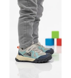 Marcokids Pudra Cırtlı Hafif Esnek Kaymaz Kız Çocuk Spor Ayakkabı 22678 P (Gri)