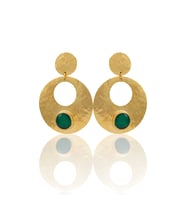 Kadir Jewellery 22 Ayar Altın Kaplama Vintage Küpe -El İşçiliği Ve Hipoalerjenik Küpe