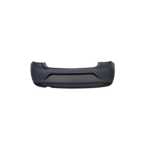 VW Polo 2014-2018 Tampon Arka Sensorsuz Egzost Delikli Astarlı 6C6807421AGRU Wisco