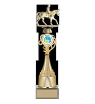 ODAK KUPA - Figürlü Kupalar - At / Binici Figürlü Kupalar FG-033 A - 42 cm
