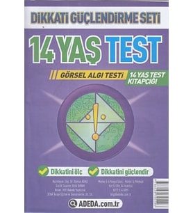 Dikkati Güçlendirme Seti 14 Yaş Test