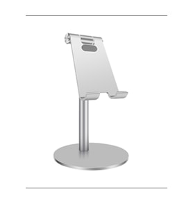 Mühlen T40-3 Ayarlanabilir Ergonomik Telefon Tablet Standı Silver
