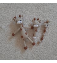 Amigurumi Zürafa Uyku Arkadaşı Üçlü Set