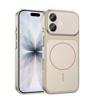 iPhone 17 Kılıf Magsafe Şarj Özellikli Kamera Korumalı 17 Serisi Dönüşüm Kapak (Gold)