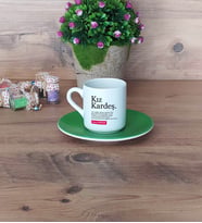 Kız Kardeş Türk Kahvesi Fincanı Yeşil Kız Kardeşe Doğum Günü Hediyesi