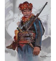 Efe Sayılarla Boyama Seti 40x 50 cm (Tuvale Gerili)