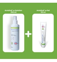 ACTOLIND W SOLUTION 250 ML & ACTOLIND W GEL 50 ML (YARA İYİLEŞTİRME SOLÜSYONU VE JELİ)