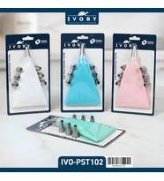 IVORY SİLİKON KREMA TORBASI (Karışık Renkli)