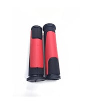Bisiklet Elcik Renkli Pvc Kırmızı (Siyah-Kırmızı)