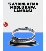 Gece Koşusu İçin LED Kafa Lambası El Sensörlü