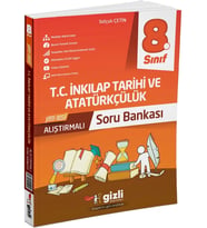 Gizli Yayınları 8. Sınıf Inkılap Tarihi Alıştırmalı Soru Bankası