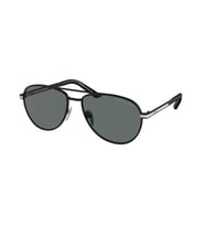 Prada SPRA54 1BO5Z1 60 Polarize Erkek Güneş Gözlüğü (Siyah)