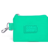 Coral High Yeşil Bozuk Para Çantası - Kız Çocuk