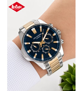Lee Cooper Çelik Kordon Kadran Özellikleri Aktif 50 Mt Suya Dayanıklı Erkek Kol Saati LC.K01.M5