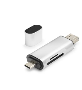 Usb Type-c Otg Kart Okuyucu Sd Microsd 480 Mbps Gri HDX7053