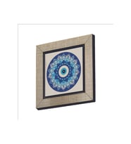Nazar Boncuklu Desen Baskılı MDF Magnet 7X7