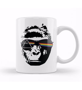 Dark Side Of The Gorilla Harambe Kupa Bardak Porselen