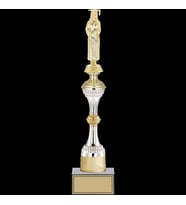 ODAK KUPA - Figürlü Kupalar - Mezuniyet Kadın Figürlü Kupalar FG-032 B - 43 cm
