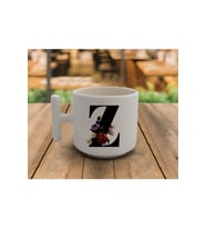 Latte & Espresso El Yapımı 'z' Baş Harf Kupa T Kulp Kupa 200 Ml