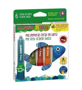 Alpino Baby Stick Jel Pastel Boya 6 Renk 