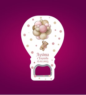 Magnet 1 Yaşında Doğum Günü Organizasyon Baby Shower Bebek İçin Hediyelik