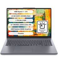 Lenovo Ideapad Slim 3 16ARP10 83K80084TR Amd Ryzen 7 170 16GB 1tb SSD 16 Inch Wuxga Freedos