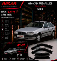 Opel Astra F (1992-2002) 4'lü Mugen Cam Rüzgarlığı