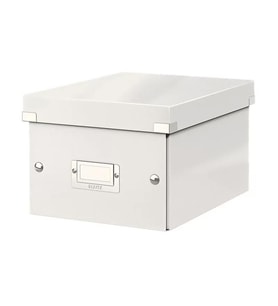 LEİTZ 6043 WOW C&S KÜÇÜK BOY SAKLAMA KUTUSU METALİK BEYAZ