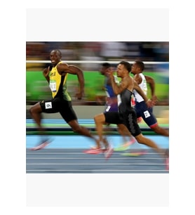 Usain Bolt Tablo Ahşap Poster Dekoratifnı Kazandı