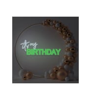 its my BIRTHDAY Yazılı Neon Tabela