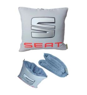 Seat Baskılı Battaniyeli Opsiyonel Yastık