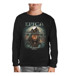 Epica - The Quantum Enigma Siyah Çocuk Sweatshirt