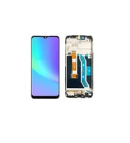 Oppo Realme C25S ile Uyumlu Lcd Ekran Dokunmatik Çıtalı Rmx3195