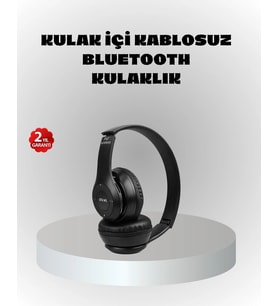 Kablosuz Bluetooth Kulaklık – TF Kart AUX Mikrofonlu Suya Dayanıklı 10m Menzil