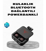 Powerbank Özellikli Bluetooth Kablosuz Kulaklık – Dokunmatik Kontrol, Uzun Pil Ömrü, Ergonomik Tasarım