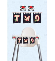 Korsan Konsepti Doğum Günü * TWO Banner (Kalın Kağıt)