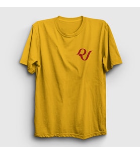 Presmono Unisex Sarı Logo K-Pop Red Velvet T-Shirt 276690tt (Sarı)
