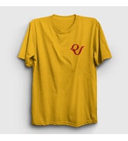 Presmono Unisex Sarı Logo K-Pop Red Velvet T-Shirt 276690tt (Sarı)