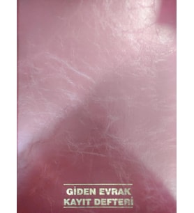 GİDEN EVRAK KAYIT DEFTERİ CİLTLİ 100 YP - GÜLPAŞ