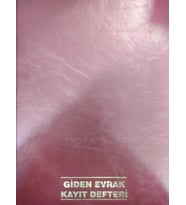 GİDEN EVRAK KAYIT DEFTERİ CİLTLİ 100 YP - GÜLPAŞ